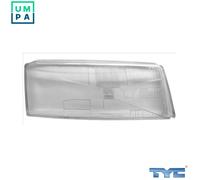 TYC Europe Headlight Lens 20-5295-LA-1 Diffusing - Fits Skoda Octavia 00-10