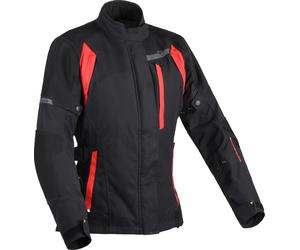 DIFI Alexis Aerotex waterproof Ladies Motorcycle Textile Jacket, black/red, size S