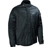 DIFI Fuzzy Motorcycle Rain Jacket, black, size M