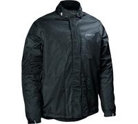 DIFI Fuzzy Motorcycle Rain Jacket, black, size XL for Men