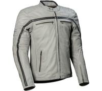 DIFI Houston Motorcycle Leather Jacket, light grey/black, size 48