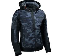 DIFI Jamie 2 Aerotex Urban Camo waterproof Ladies Motorcycle Textile Jacket, black/camouflage, size 38