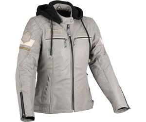 DIFI Jolene 2 Ladies Motorcycle Leather Jacket, black-grey, size S for Women