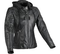 DIFI Jolene 2 Ladies Motorcycle Leather Jacket, black, size S for Women