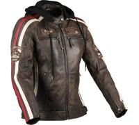 DIFI Jolene 3 Ladies Motorcycle Leather Jacket, brown, size 3XL