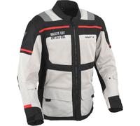 DIFI Kalahari Air Motorcycle Textile Jacket, black-grey-red, size XL for Men