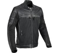 DIFI Memphis Motorcycle Leather / Textile Jacket, black, size 54
