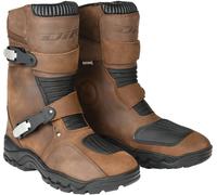 DIFI Navarra Medium Aerotex waterproof Motorcycle Boots, brown, size 45 for Men