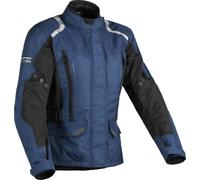 DIFI Navigator Aerotex waterproof Ladies Motorcycle Textile Jacket, black-blue, size S for Women
