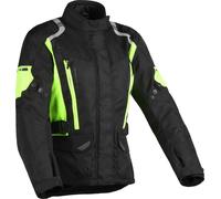 DIFI Navigator Aerotex waterproof Ladies Motorcycle Textile Jacket, black-yellow, size S for Women
