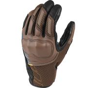 DIFI Rebel Air Motorcycle Gloves, brown/black, size 3XL