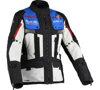 DIFI Sierra Nevada 4 Aerotex waterproof Ladies Motorcycle Textile Jacket, grey/black/blue, size 2XL