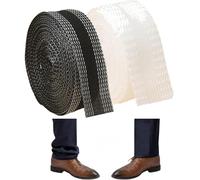 Difistik 2PCS Hemming Tape for Trousers 10M Invisible Wonder Web Iron On Extra Strong Adhesion Fabric Fusing Hem Tape Iron on Tape for Clothes Jeans Pants Collars Curtains