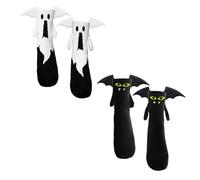 DIFLAX 2 Pairs of Magnetic Socks, Hand in Hand Socks, Halloween Socks, Funny Socks, Socks for Couples, for Women, Men and Children, Halloween Gift, Silly and Novelty