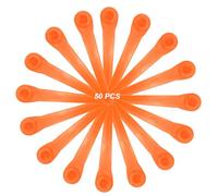 DIFLAX Gardena RotorCut Replacement Blades for Polycut 6-2, 6-3, 7-3, 28-2, Polycut, Trimmer Replacement Blade, Brush Cutter Knife, Pack of 50