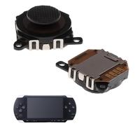 DIFLAX Pack of 2 3D Analogue Joystick, Thumb Stick Replacement Part, Plastic Control Button, Rocker Bar, Replacement Joystick, Compatible with Model 1000, for Game Console, Analogue Control, Reliable