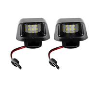 Difmqf For Nissan Navara D40 For Frontier For Armada For Titan Xterra For Suzuki Equator White 15SMD LED Car Number License Plate Lights