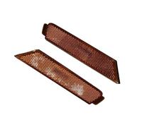 Difmqf Rear Bumper Reflector Light For Chevy For Camaro 2010-2015 Amber Lens Front Side Marker Signal Light Reflector Lamp(Yellow)