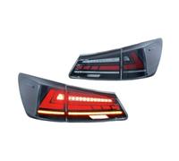Difmqf Rear Lights Assembly For Lexus IS250 IS350 ISF IS II 200d 220d 2006-2013 Sequential Blinker Black Rear Lamps LED Tail Lights Assembly