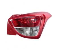 Difmqf Standard Tail Light For Hyundai For Grand I10 Hatchback | Tail Light Assembly Left / Right,Red/Transparent,Custom Look OE 92401-B4040 92402-B4040