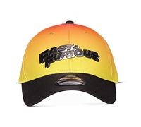 Difuzed Fast & Furious Logo Adjustable Baseball Cap, Yellow, One Size
