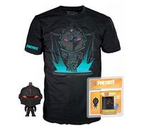 Difuzed FORTNITE - Boxed T-Shirt POP + Pocket POP - Black Knight (L)