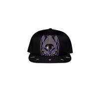 MARVEL COMICS BLACK PANTHER MASK BLACK SNAPBACK BASEBALL CAP
