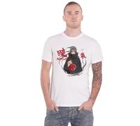 Difuzed Naruto Shippuden Itachi Uchiha T Shirt XL White