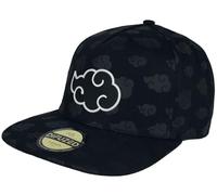Difuzed Naruto Tonal Akatsuki Cloud Baseball Cap Size One Size Black, Black, One size
