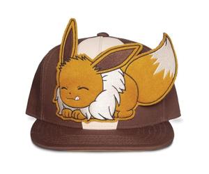 Difuzed Pokemon Eevee Novelty Cap, Brown (NH106317POK)