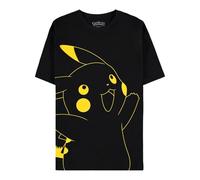 Difuzed Pokemon Pikachu Outline T-Shirt (XL)