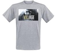 Resident Evil - Village Men Grey - T-Shirt - grey - S - 100% Cotton,Jersey S