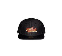 Difuzed Street Fighter - Logo Snapback Cap Black