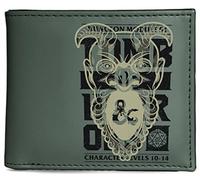 Difuzed Unisex Kids Dungeons & Dragons Bifold Wallet Green, Green