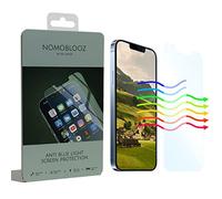 Dig Detox Nomoblooz Set of 2 Anti Blue Light Screen Protector with Installation and Cleaning Kit - Tempered Glass for iPhone Screen Guard Film (iPhone 15 Plus / 15 Pro Max)