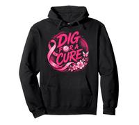 Dig for A Cure Breast Cancer Awareness Volleyball Pullover Hoodie