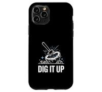 Dig It Up Rock Hammer Geology Quote Case for iPhone 11 Pro
