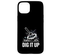 Dig It Up Rock Hammer Geology Quote Case for iPhone 15 Plus