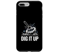 Dig It Up Rock Hammer Geology Quote Case for iPhone 7 Plus/8 Plus