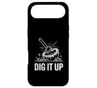 Dig It Up Rock Hammer Geology Quote Case for iPhone Air