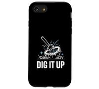 Dig It Up Rock Hammer Geology Quote Case for iPhone SE (2020) / 7/8