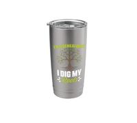 Dig My Roots Ancestry Historian Genealogy Genealogist Stainless Steel Insulated Tumbler