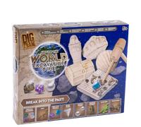 Dig Team 8-in-1 Around the World Excavation Kit