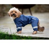 Digby and Fox Cover-All Dog Coat Navy - Extra Small