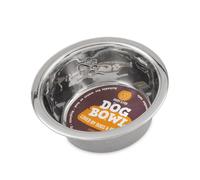 Digby and Fox Dog Bowl Silver - Large