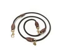 Digby and Fox Fine Rope Dog Training Lead Black - One Size