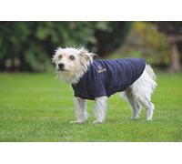 Digby and Fox Fleece Dog Jumper Navy - Extra Large