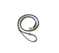 Digby and Fox Tweed Dog Lead Navy - One Size