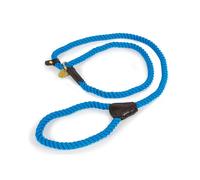 Digby and Fox Rope Slip Dog Lead Blue - One Size