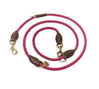 Digby & Fox Leather Dog Lead Pink (One Size)